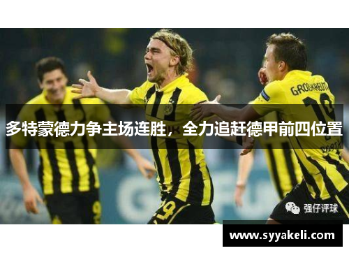 多特蒙德力争主场连胜，全力追赶德甲前四位置